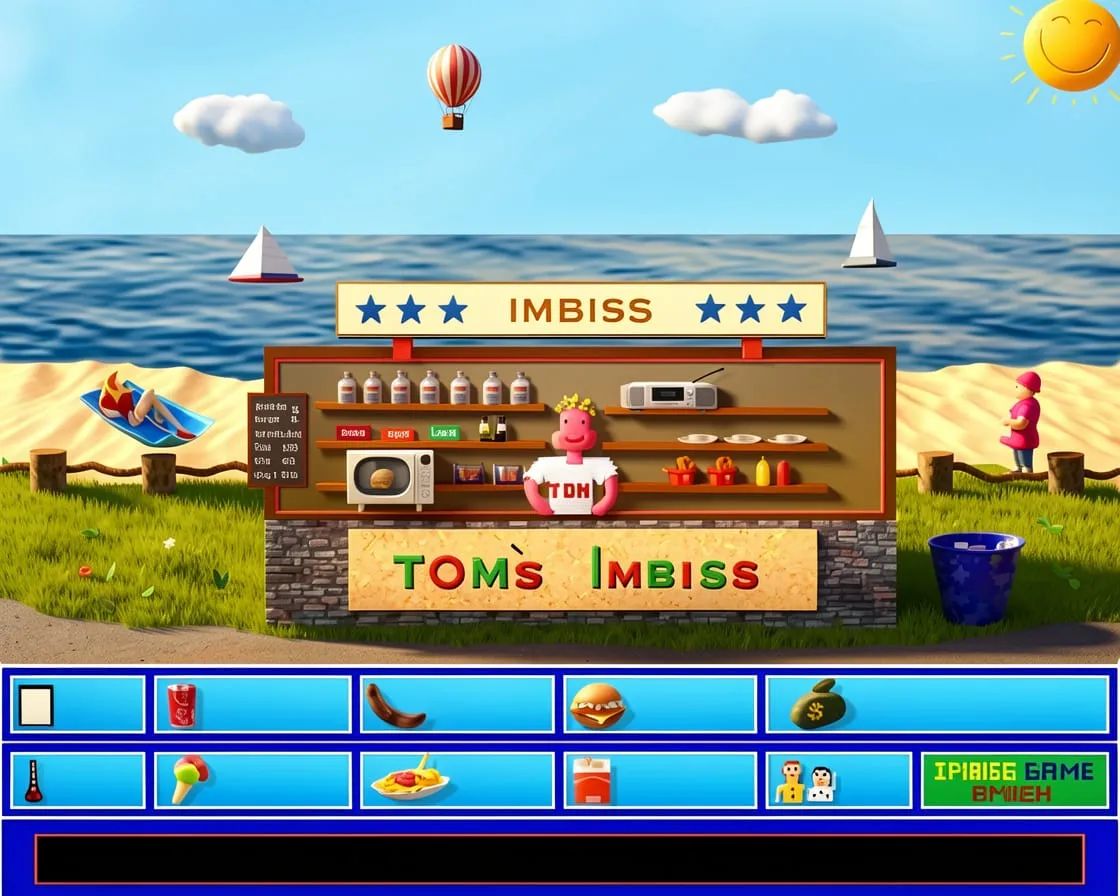 Archive Achim Kern - game snapshot Imbiss Version 2026 from Lars Brämer 