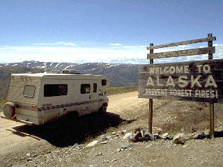 Archive Achim Kern - Multimedia Travel Guide - Alaska Kanada West Border Line