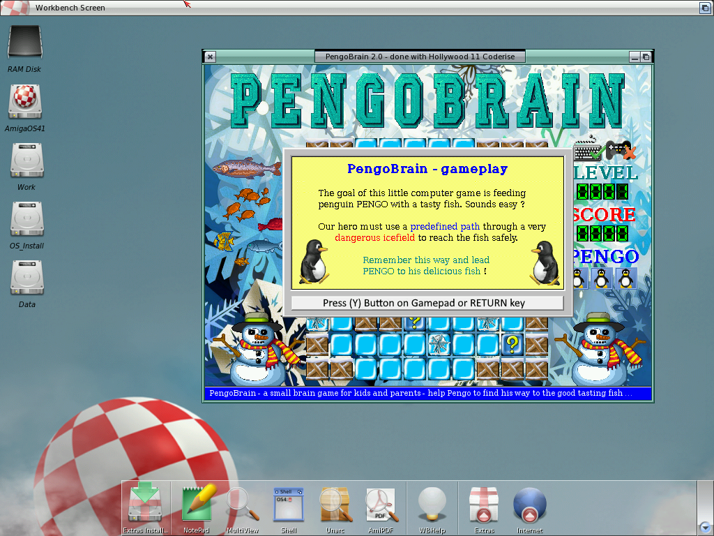 Archive Achim Kern - PengoBrain 2.0 AmigaOS4