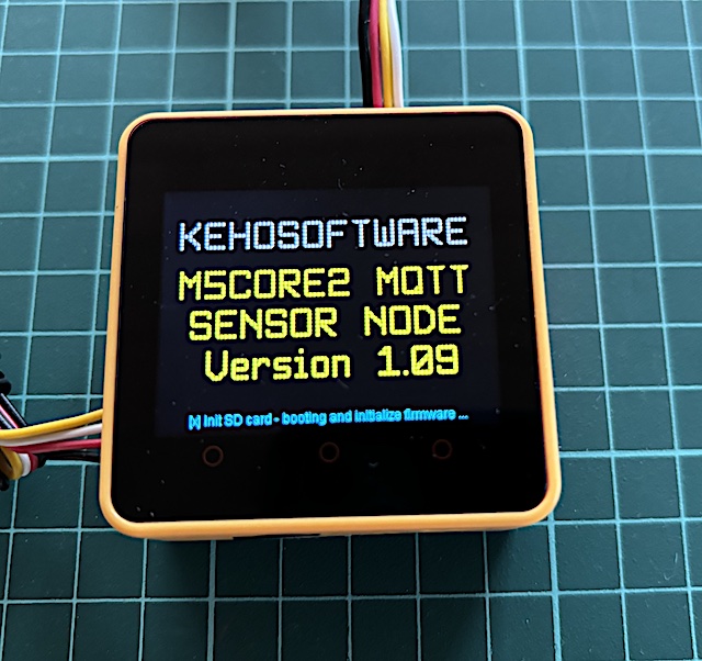 Archiv KeHo Software - M5STACK CORE2 MQTT SensorNode